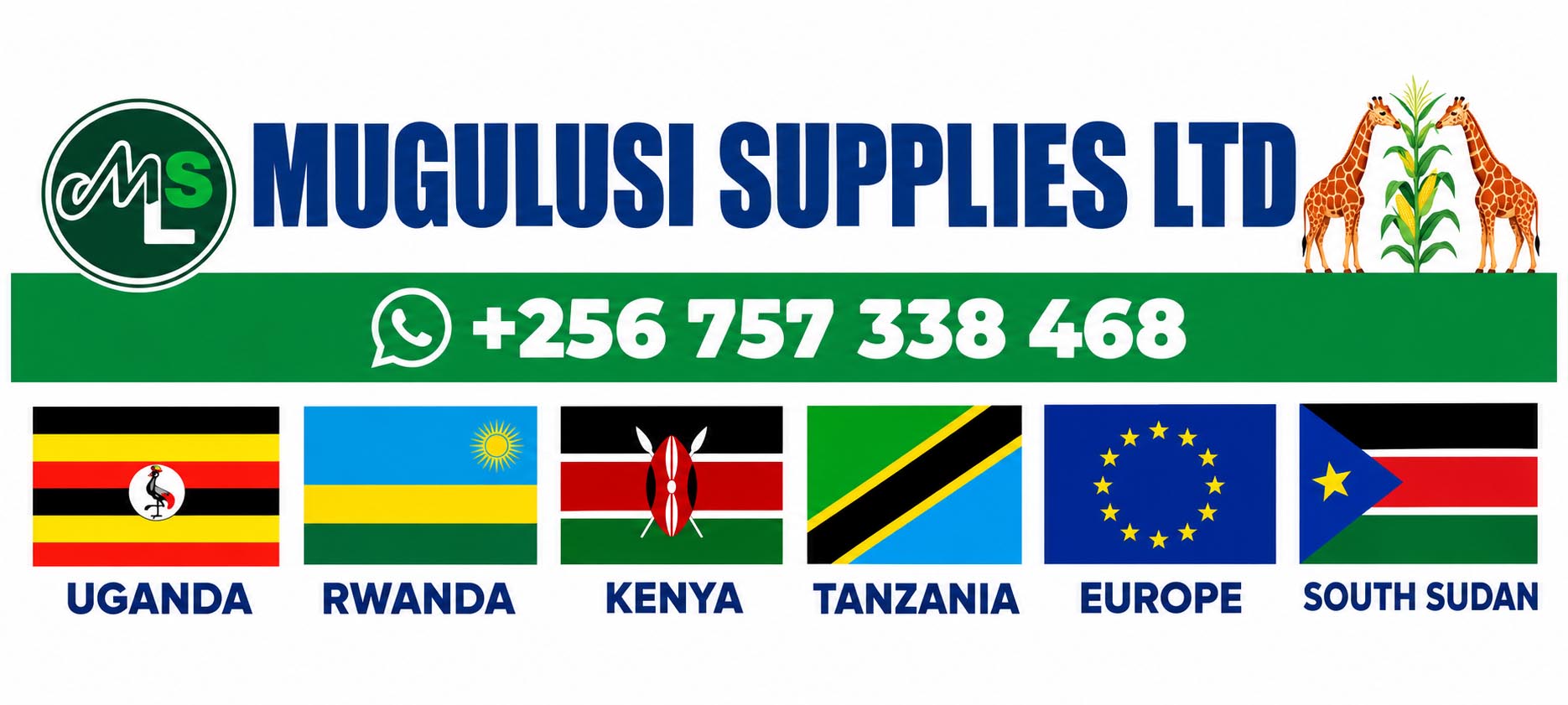 Flags of the markets we serve